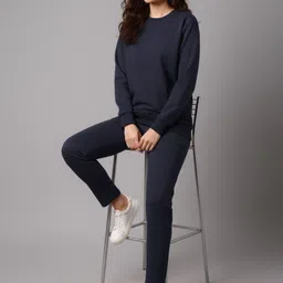 mack jonney Solid Women Track Suit image 4