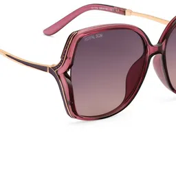 royal son UV Protection, Gradient Over-sized Sunglasses (62) image 5