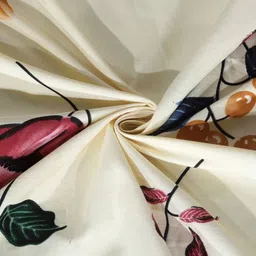 Multicolor Floral 300 TC Cotton Blend Double Bedsheet with 2 Pillow covers by Klotthe image 4