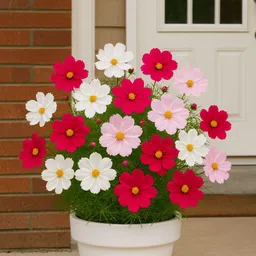 Cosmos Flower Seeds – Multicolor Ornamental Mix Seed-image-2