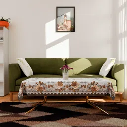 heart home Self Design 4 Seater Table Cover image 2