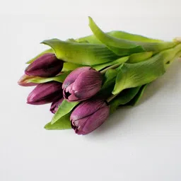 Purple Tulips Artificial Flower-image-19