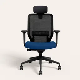 godrej interio Greta High Back Black Body Fabric Office Executive Chair-picture-25