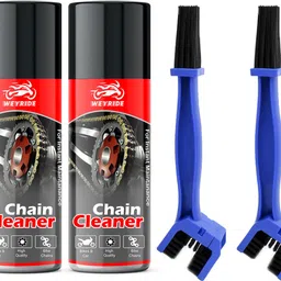 weyride Bike Chain Cleaner Spray with Cleaning chain Bursh For Bike Wa_d Rust & Corrosion protection Prevent Chain(150ml Each) Chain Oil image 3