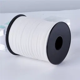 creations Elastic Thread and Cord White Elastic image 2