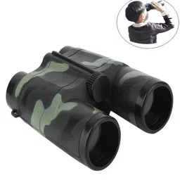 KidsCorner Compact and Portable Army Style Binoculars Toy for Kids - Birdwatching Binoculars-picture-36