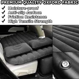 sasimo Car inflatable accessories Large Size Back Seat Cover Car Air Mattress_New Universal Fit Car Inflatable Bed Car Inflatable Bed image 4