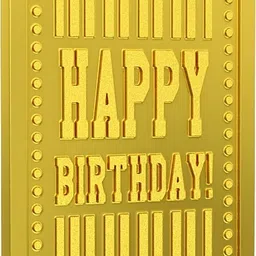 aspect bullion & refinery Happy Birthday - D4 HB-D4-005 24 (999) K 8 g Gold Bar-picture-36