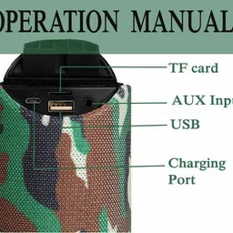 Echomate TG 113 ARMY_09@@ 10 W Bluetooth Speaker image 4