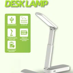 idoleshop RECHARGEABLE FOLDABLE DESK LAMP Table Lamp image 1