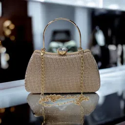 falcon bag Party Gold Clutch-picture-35
