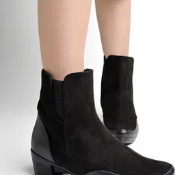 shoetopia Stylish Comfortable Boots For Women & Girls Boots For Women image 2