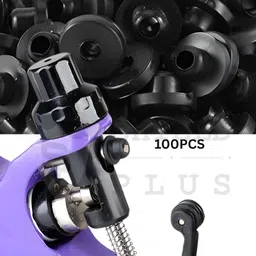 RUBBER NIPPLE(PACK OF 100 PCS) Temporary Tattoo Kit image 4