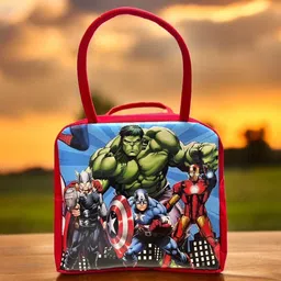 kettoby Kids School Stationery Combo Kit Avengers & Unicorn Theme Pencil Pouch Unicorn Art Plastic Pencil Box image 3