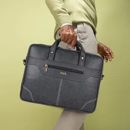 veneer Men Grey Messenger Bag image 3