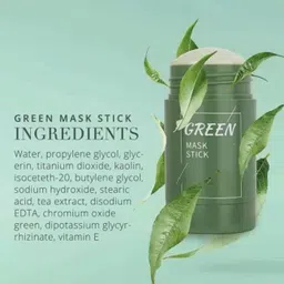ogzglam Green Mask Stick | Green Tea Sticks Professional Face Shaping Mask Face Shaping Mask image 3