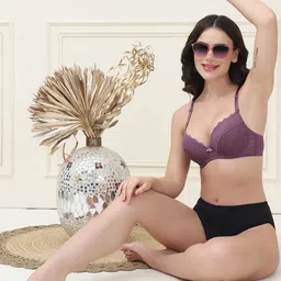 prettycat Women Full Coverage Lightly Padded Bra image 5