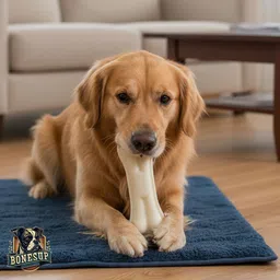 bones up Rawhide Dog Chew Bone 3 Inch (15 pcs.) Safe & Digestible Dog Chew image 3