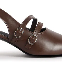 planet walk Women Lightweight comfort extra-soft with trendy, premium stylish design Heels Sandal image 4