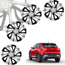CAR WHEEL COVER MARAZZO DEGINE"DOUBLE_COLOUR" 16 INCH FOR NISSAN MAGNITE Wheel Cover For Mahindra XUV300 W4 Petrol, Vitara Brezza ZDi, Marazzo M2 Diesel-image-40