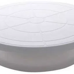 Garvit Cake Decorating Revolving Icing Turntable Stand Rotating Platform Plastic Cake Server/ 360' REVOLVING Turn Table Plastic Cake Server-picture-35