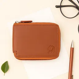 vemilio Men & Women Casual, Evening/Party, Formal, Travel, Trendy Tan Artificial Leather Wallet-picture-26