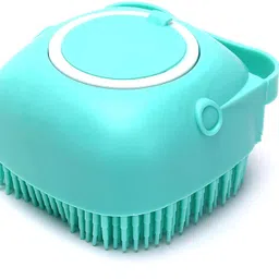 corozil Silicone Bath Scrubber with Shower Gel Dispenser, Dirt Remover, Non-toxic Brush-picture-17