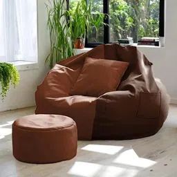 m easy craft 4XL Tear Drop Bean Bag Cover (Without Beans) image 2