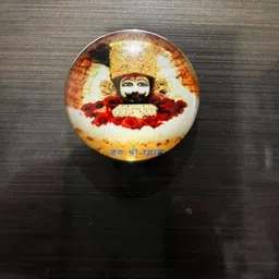 ishwaraa Khatu Shyam Baba Fridge Magnet Decorative Showpiece - 4 cm-picture-30