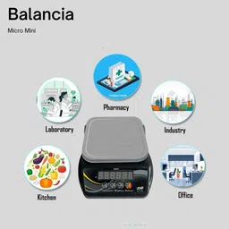 WEIGHOUSE 10Kg Counter Rechargeable Weight Scale With Stainless Steel Top For Home&Kitchen Weighing Scale image 5