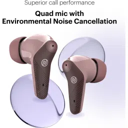 noise Buds VS102 Neo TWS Earbuds with Environmental Noise Cancellation (IPX5 Water Resistant, Instacharge, Deep Wine) image 3
