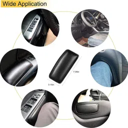 quvira 2Pcs Car Knee Pad Cushion for Door Armrest Support Car Armrest Pad Cushion image 2