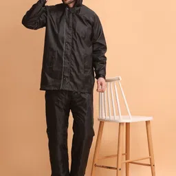 evershine Solid Men Raincoat image 3