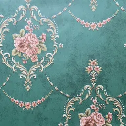 guru vishnu enterprises Paper Nature Green, Gold, Pink Wallpaper-picture-13