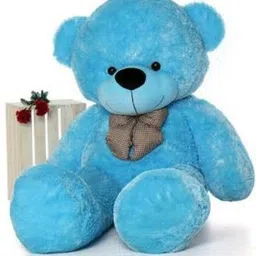 eskimo Stuffed Spongy Huggable Smartoys Cute & Soft BLUE Teddy Bear - 90.1 cm-picture-14