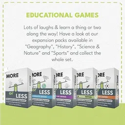 shk digitrade More or Less Card Game - Intuition Card Game for 2 Players, Adults and Children image 3