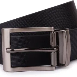 mod and marks Men Casual, Evening, Formal, Party Black, Brown Genuine Leather Reversible Belt image 1