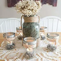 true décor True Decor 2.5-3 Hrs Burning White Unscented Tealight Candles Pack Of 50 Candle image 4