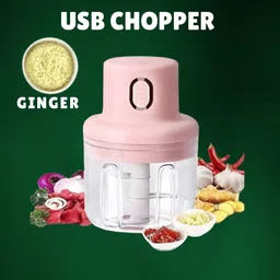 clairbell Electric Chopper, Rechargeable Chopper for Kitchen Vegetable & Onion Garlic J342 Electric Vegetable & Fruit Chopper-picture-23