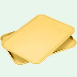 takositio Serving Trays Stackable Serving Platter Rectangle Food Tray Set Dinner Tray Tray-picture-20