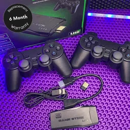 PlayZone Retro | RetroRevive: The Wireless Retro Gaming Console (64GB) - 15000+ Classic Games | 64 GB with Super Mario Bros, Contra, Tekken 3, and many more image 3