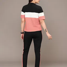 dtr fashion Colorblock Women Track Suit image 3