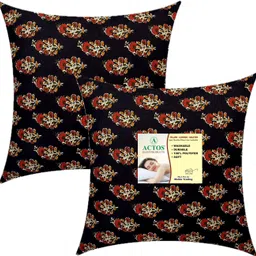 actos Microfibre Floral Cushion Pack of 2 image 2