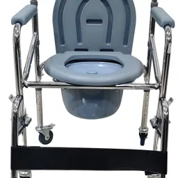 veayva 696 SF HEIGHT ADJUSTABLE WITH FOOTREST Commode Chair image 2