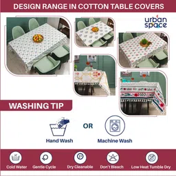 urban space Floral 6 Seater Table Cover image 5