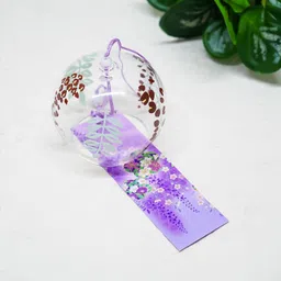 ekhasa Japanese Glass Wind Chimes for Home Decor, Living Room, Garden & Balcony Glass Windchime image 2