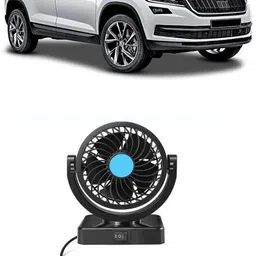 aanjul SINGLE Portable Single Head Car Fan 5V USB 360 Degree Adjustable CC-1589 Car Interior Fan image 1