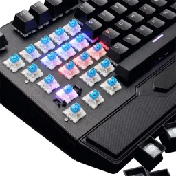 ant e sports ANT ESPORTS KM500W Wired Gaming Keyboard & Mouse Combo (3200 DPI Adjustable, Rainbow LED Backlit, Black) image 4