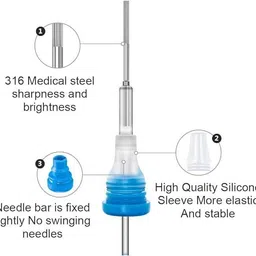 shield plus 3RL,7RL,5RS,9RS Cartridge Tattoo Needles for Tattoo Machine - 5pcs Each Disposable Round Shader, Round Liner Tattoo Needles image 3