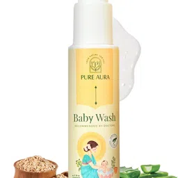 pure aura Baby Wash | Ayurvedic, Tear-Free & Moisturizing | Gentle for Newborn Skin-picture-24